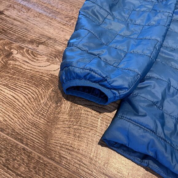 Patagonia Primaloft Nano Puff Jacket Mens 2XL Blue Full Zip Lightweight XXL Coat - Picture 5 of 14